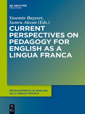 cover image of Current Perspectives on Pedagogy for English as a Lingua Franca